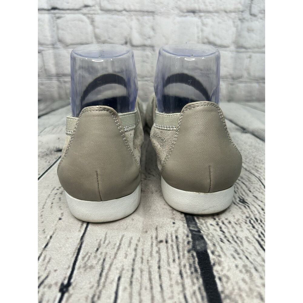 G.H. BASS & CO. Pippa Suede Leather Perfed Mary Jane Flats Slip On Size 8.5M - Picture 5 of 11